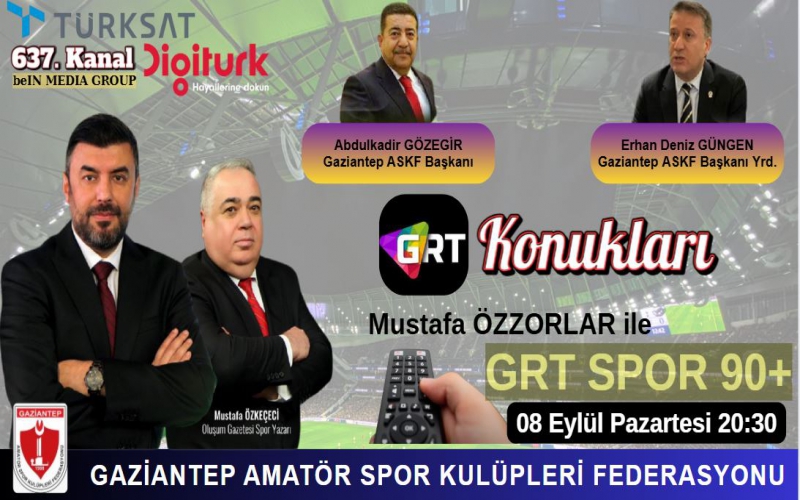 GRT SPOR 90+ KONUKLARI